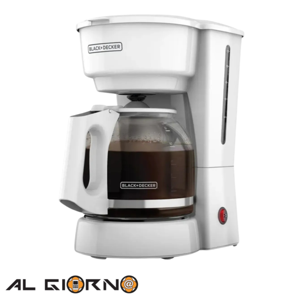 Cafetera Black+Decker 12 Tazas Filtro Permanente CM0916W