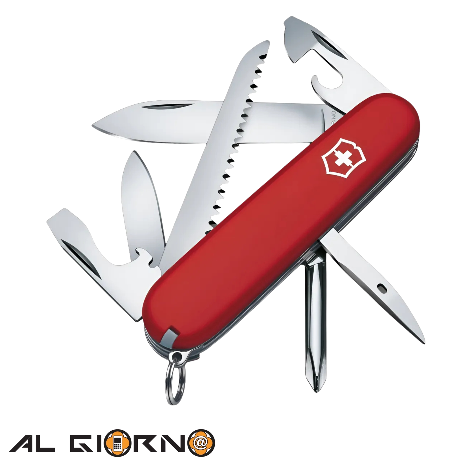 AG0107_IMG_0 Navaja Victorinox Hiker Rojo 13 Funciones - Imagen 1