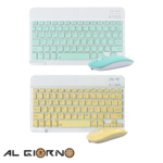 Combo Teclado Y Mouse Inalambrico Bluetooh Recargable