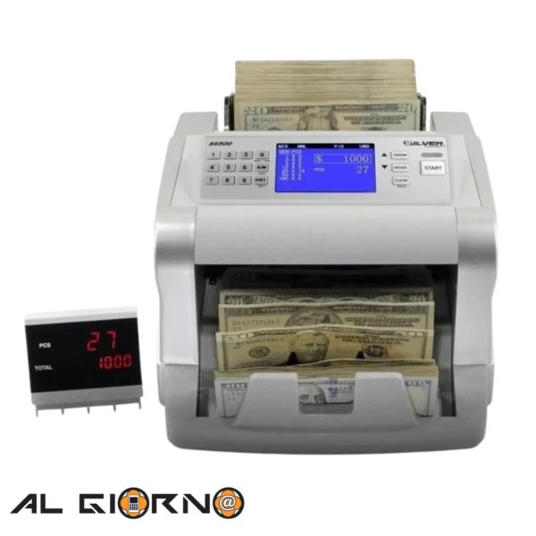 Detector De Billetes Falsos Accubanker S6500 Denominacion y Serial