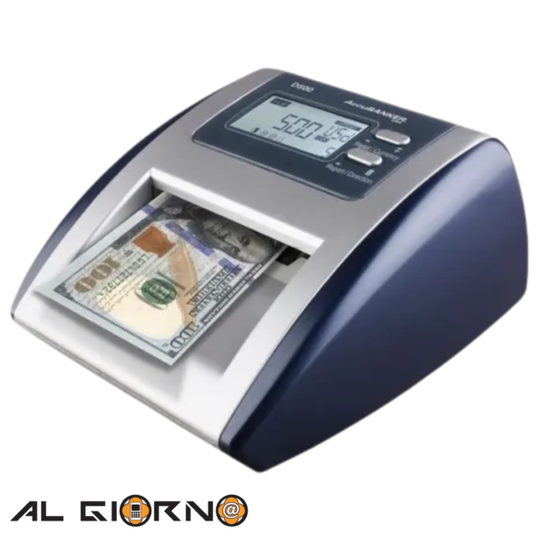 Detector De Billetes Falsos Accubanker D500 USD/EURO