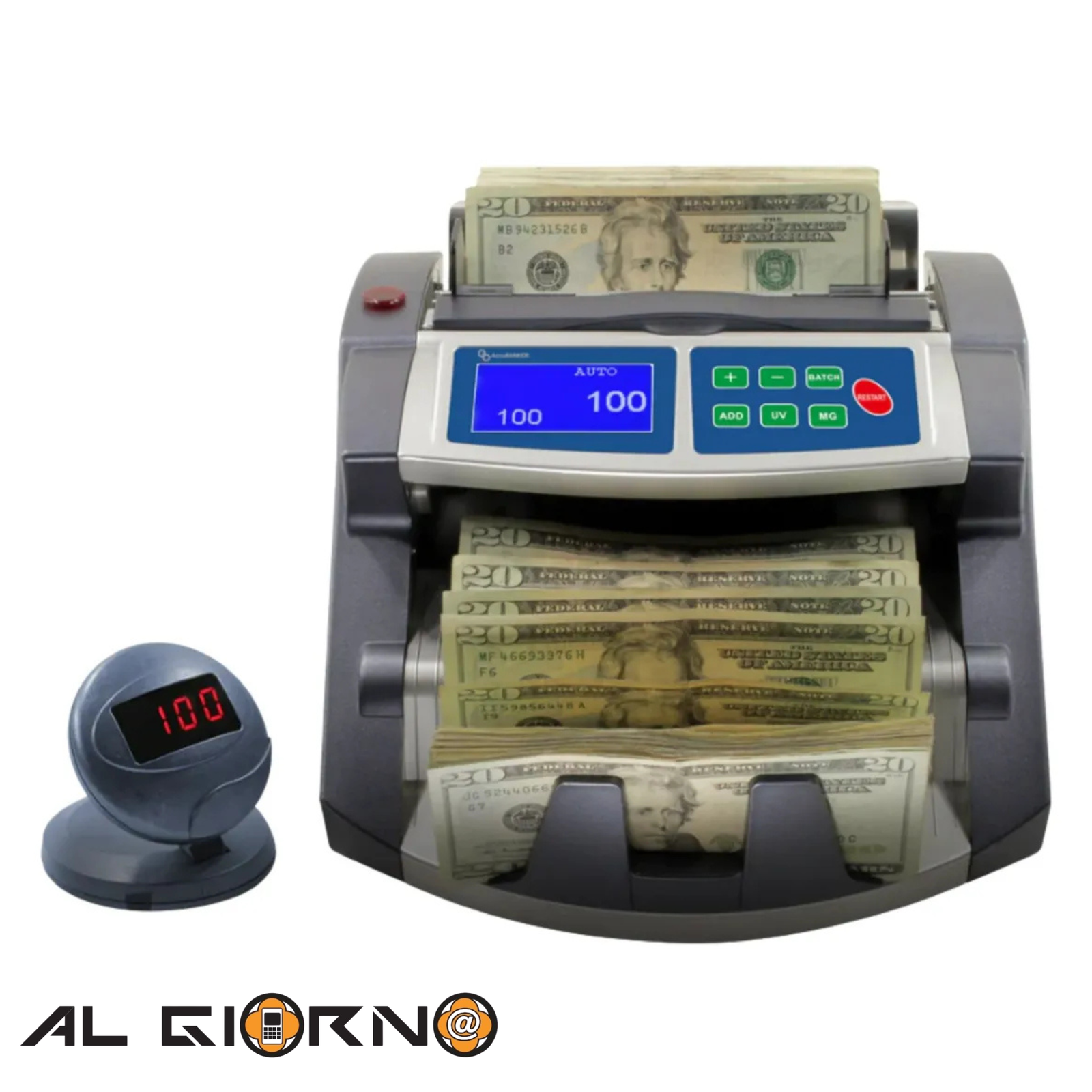 AG1890_IMG_0 Detector De Billetes Falsos Accubanker AB1100 PLUS - Imagen 1