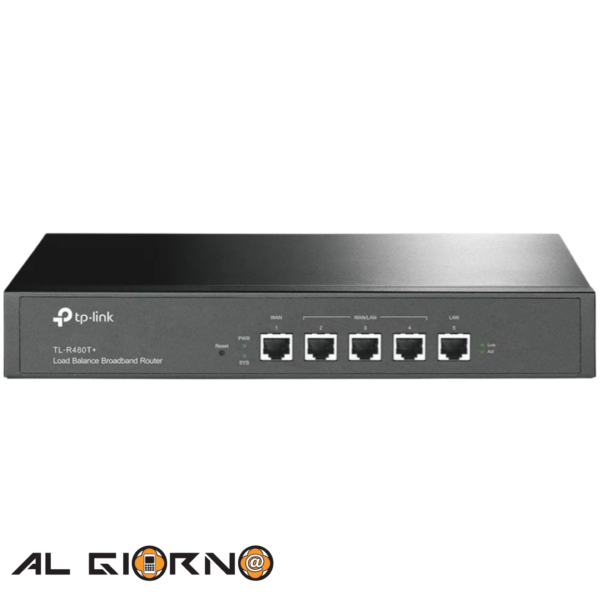 Balanceador De Carga TP Link TL-R480T+ 4 Puertos WAN/LAN