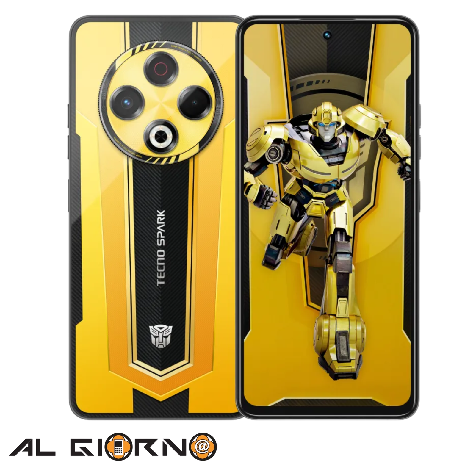 AG3773_IMG_0 Tecno Spark 30 256GB 8GB Ram Dual Sim Edición Transformers - Imagen 1