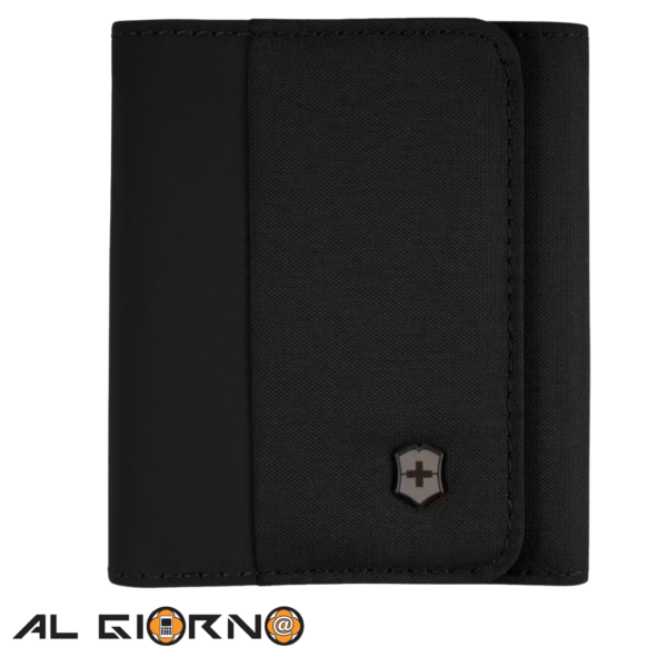 Billetera Victorinox Negro Tri Fold Travel Essentials