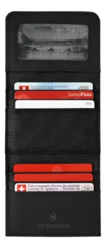Billetera Victorinox Negro Tri Fold Travel Essentials - Imagen 2