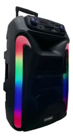 Corneta Inalámbrica Sonicny 18" 200W + 2 Micrófonos Inalámbricos - Imagen 2