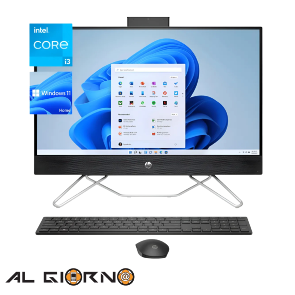 Pc Hp Todo En Uno 23.8 Fhd Intel i3-1215u 512gb Ssd 8gb Ram
