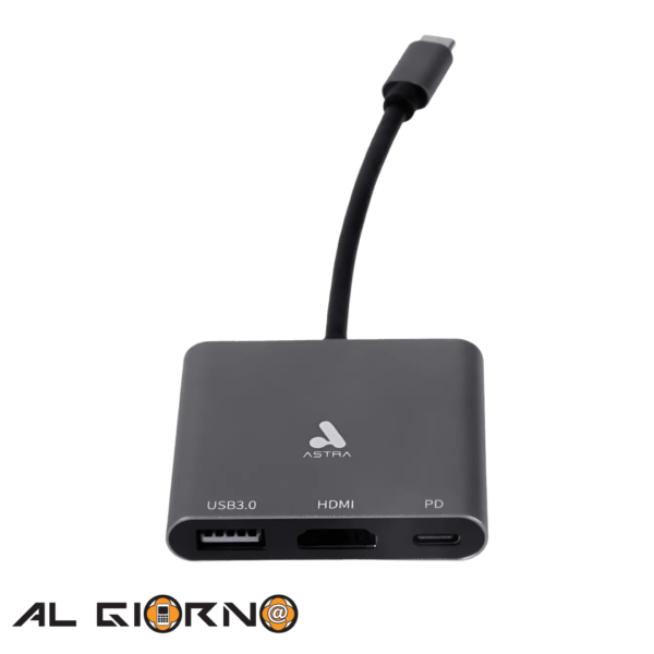 Adaptador USB 3.0 Tipo C A Hdmi Astra PD100W CHB026