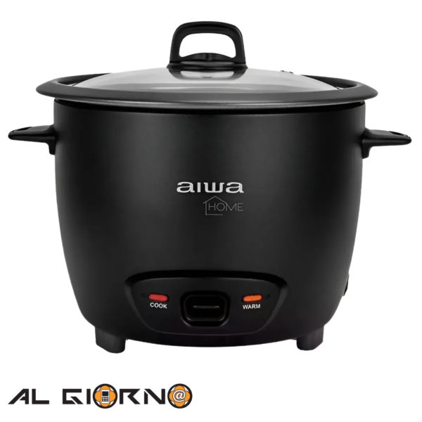 Olla Arrocera Eléctrica Aiwa 15 Tazas 2.2 Litros Antiadherente