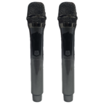 Micrófono Inalámbrico UHF Doble Recargable - Imagen 2