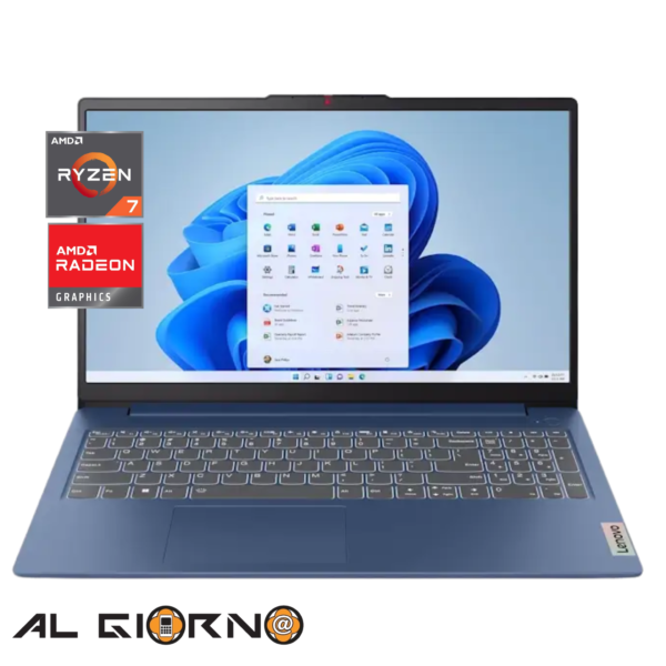 Laptop Lenovo Ideapad Slim 3 Ryzen 7 512GB 16GB RAM 15.6 FHD