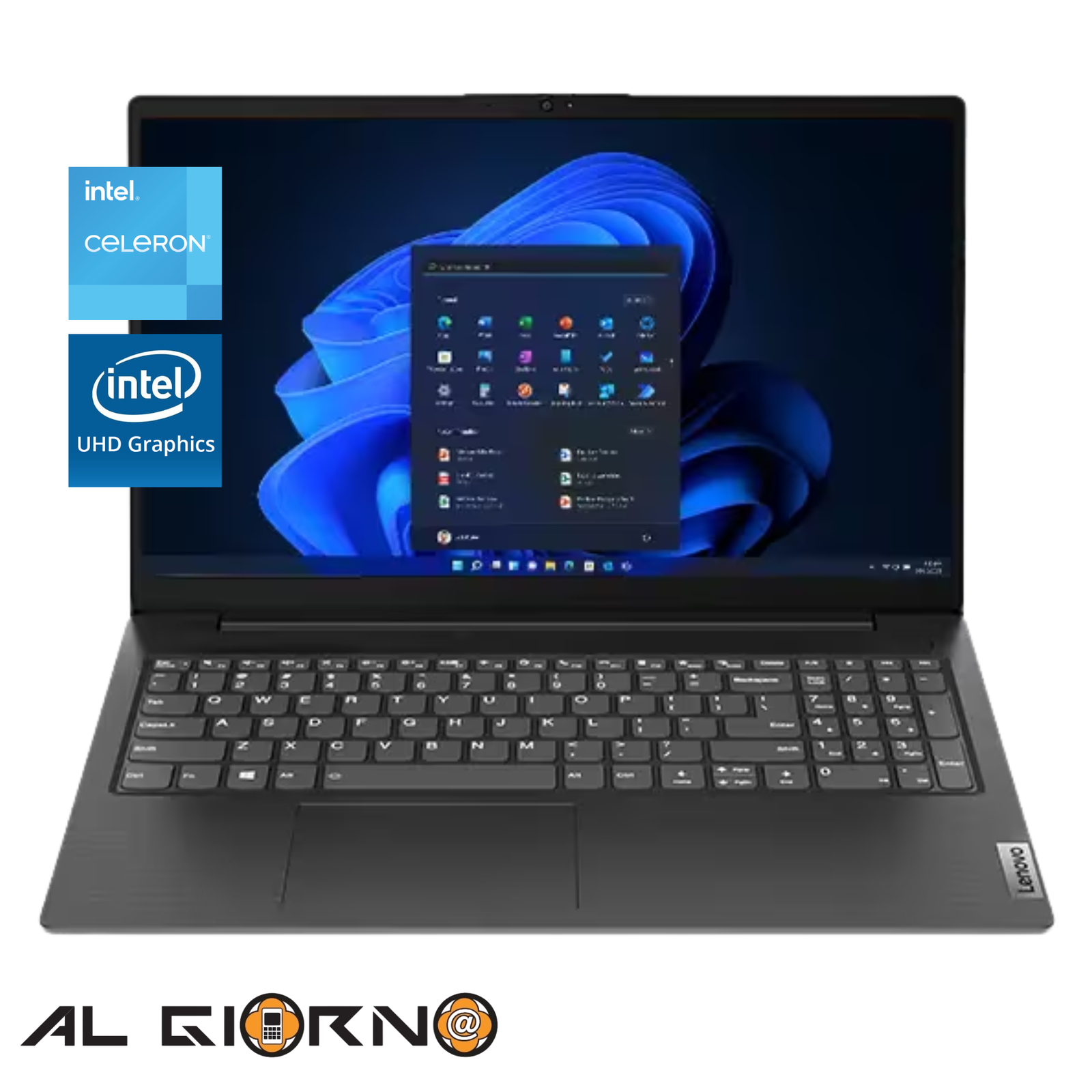 AG4442_IMG_0 Laptop Lenovo V15 G2 256GB SSD 4GB Ram Intel N4500 15.6" FHD - Imagen 1