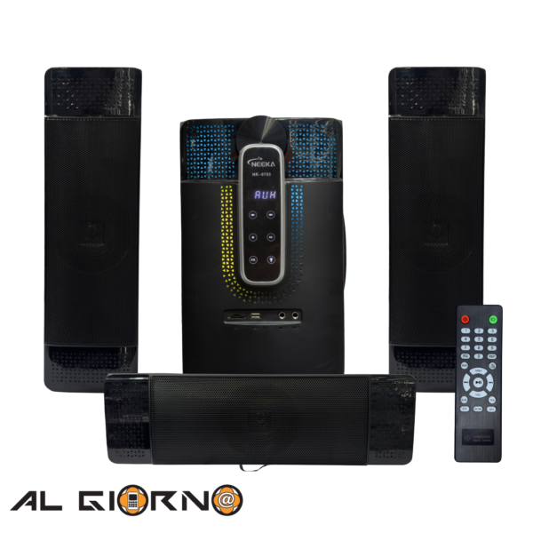 Home Theater Barras De Sonido 3 En 1 150W Woofer 8" NK-9703