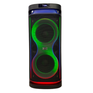 Corneta PartyBox Inalámbrica 100W Dual 10" ROC-1003 + Control y Microfono - Imagen 2