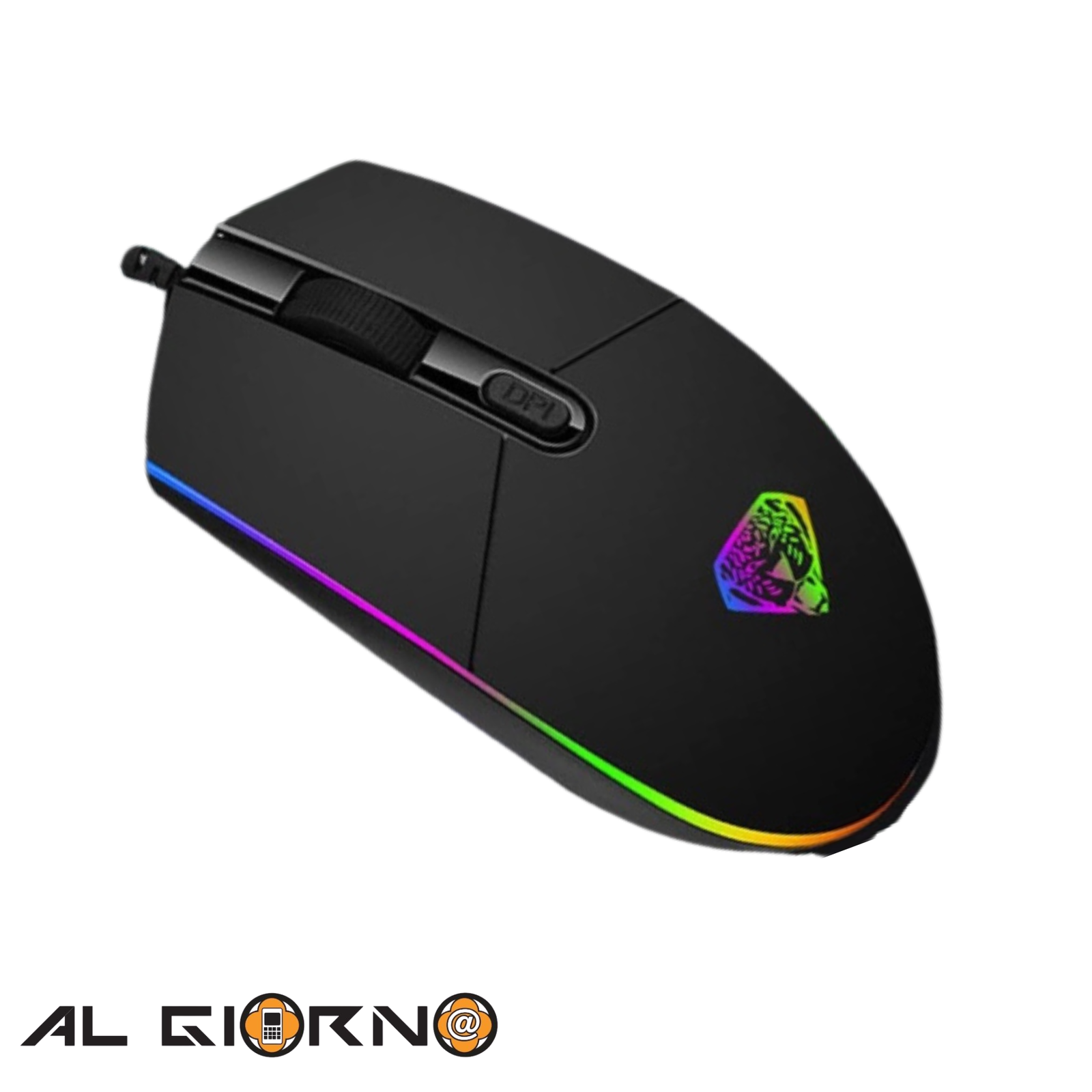 AG4525_IMG_0 Mouse Alámbrico Gaming Divipard Luces Rgb Mop102 - Imagen 1