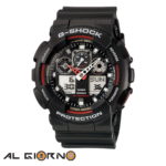 Reloj Casio G Shock Digital Y Analógico Negro GA-100-1A4