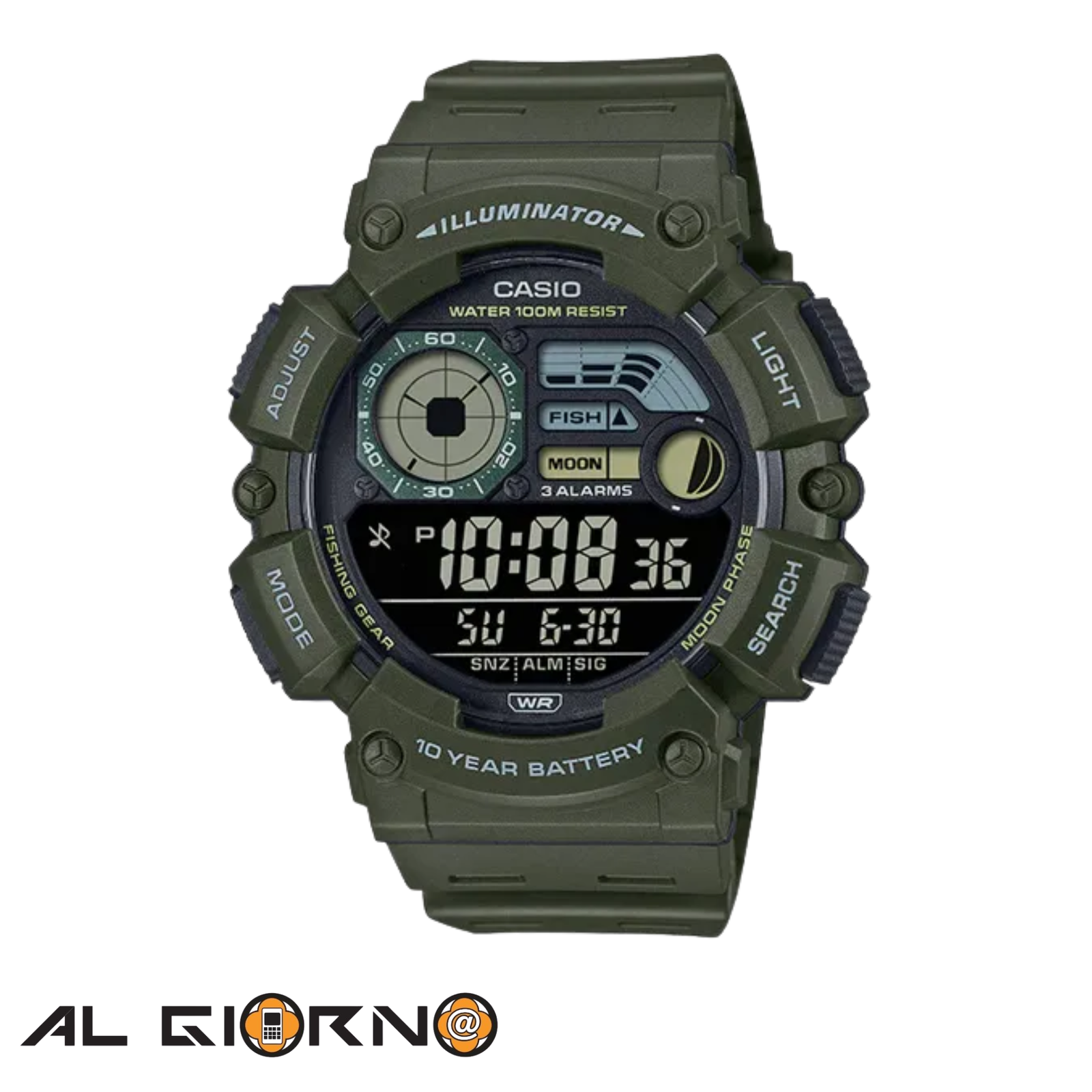AG4628_IMG_0 Reloj Casio Deportivo Digital Correa De Resina Ws-1500h-3bv - Imagen 1