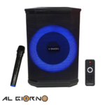 Corneta Inalámbrica Bakzer Bk-9088 8"+ Micrófono Y Control