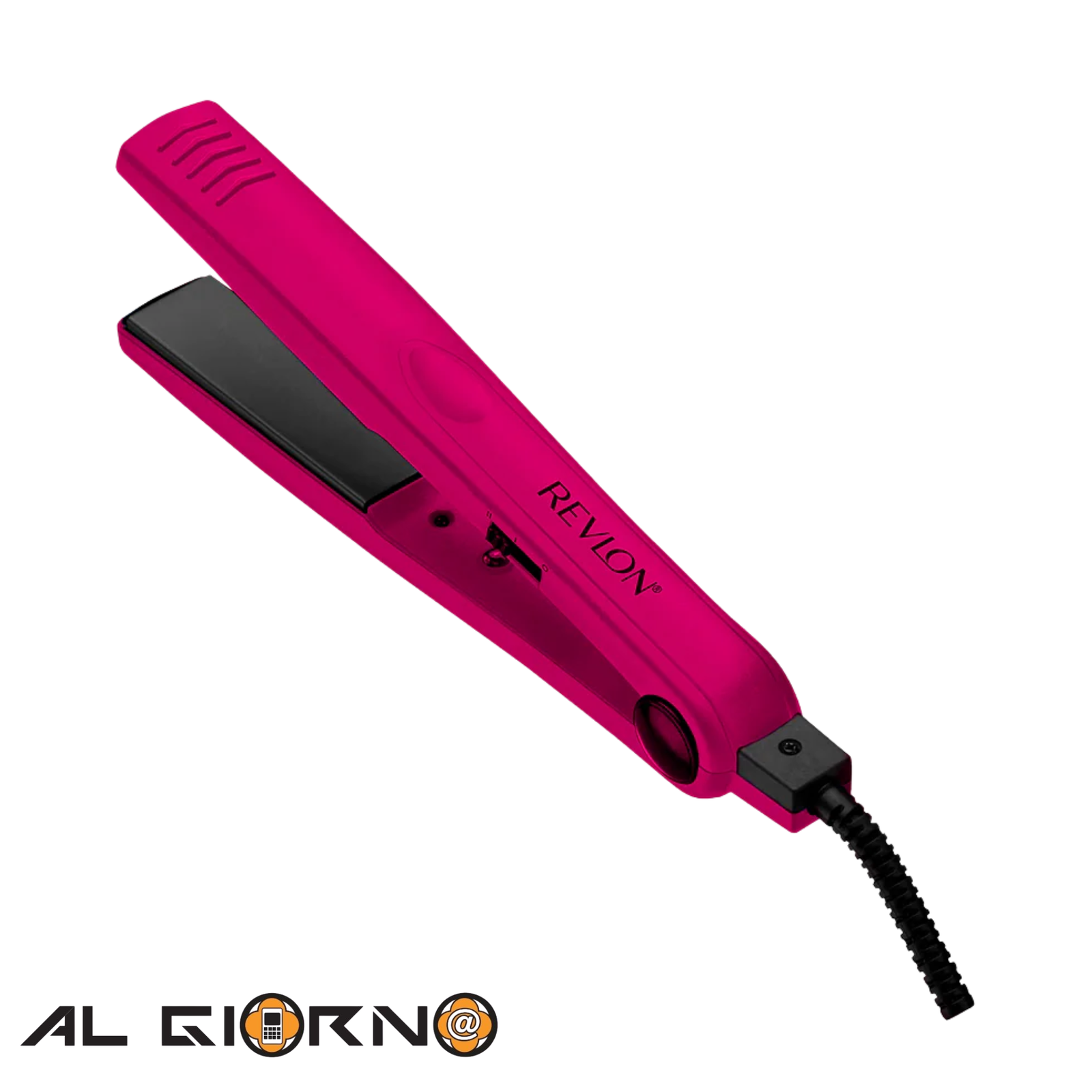 AG4711_IMG_0 Plancha De Cabello Revlon Placa 1" Cerámica Rosa 204C - Imagen 1