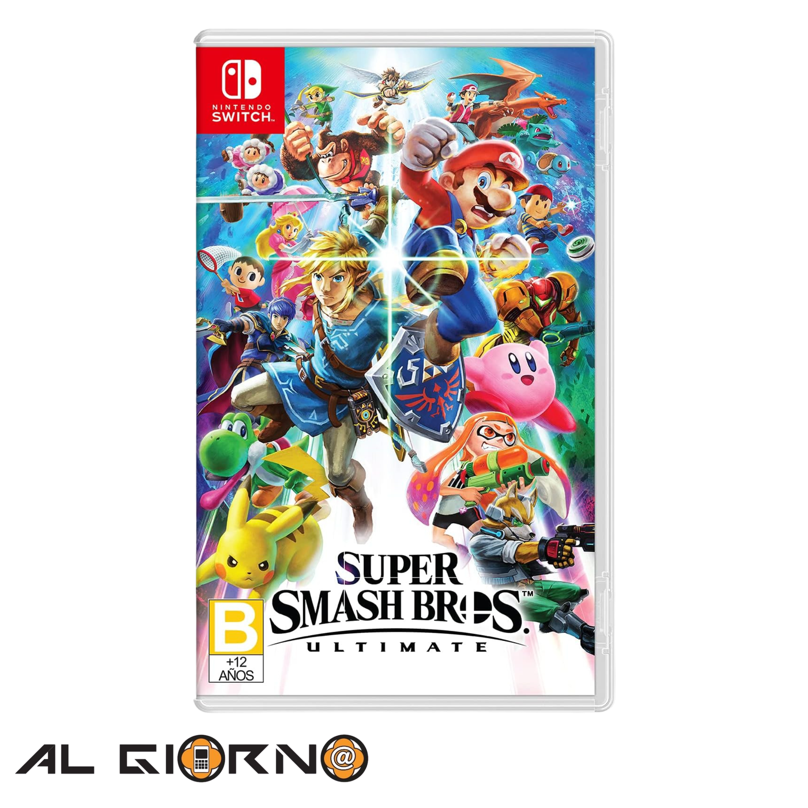 AG4748_IMG_0 Super Smash Bros Ultimate Juego Nintendo Switch - Imagen 1