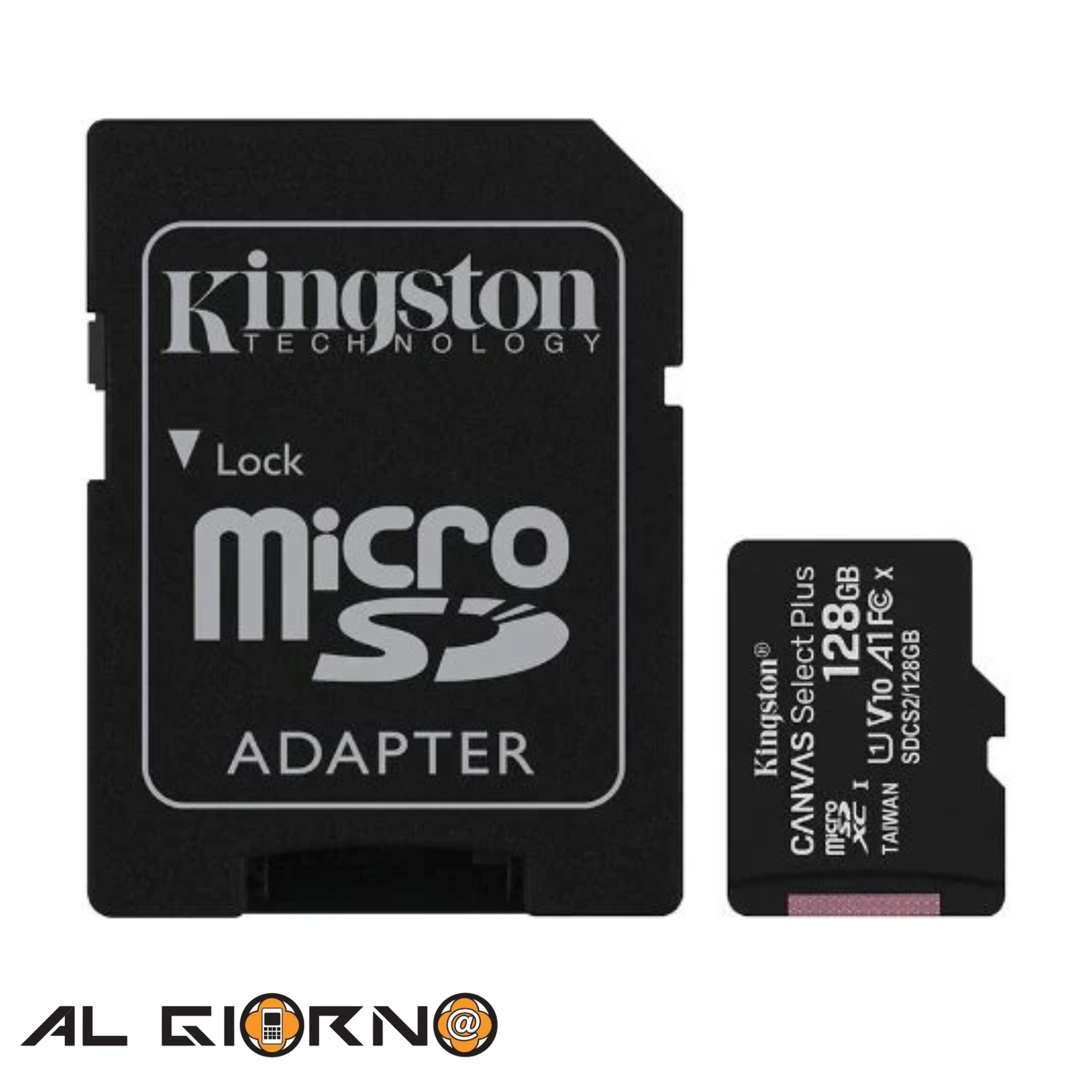 AG4779_IMG_0 Memoria Micro SD 128GB Kingston Canvas Select Clase 10 - Imagen 1