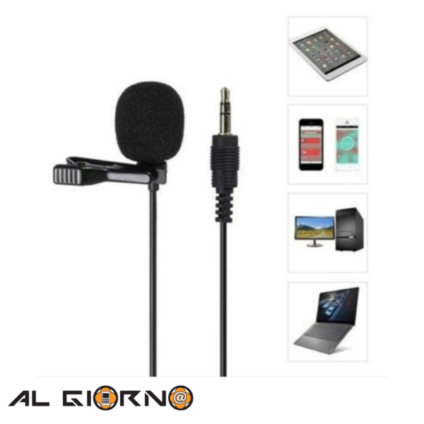 Micrófono Corbatero Para Smartphone Lavalier Ps-01
