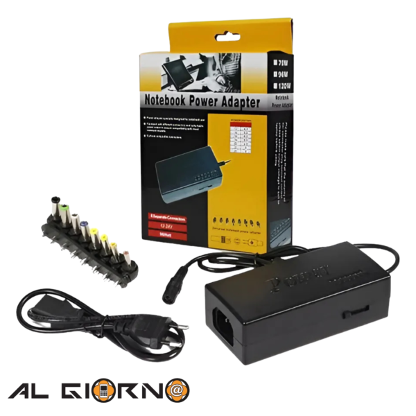 Cargador Universal De Laptop 12-24V  8 Conectores