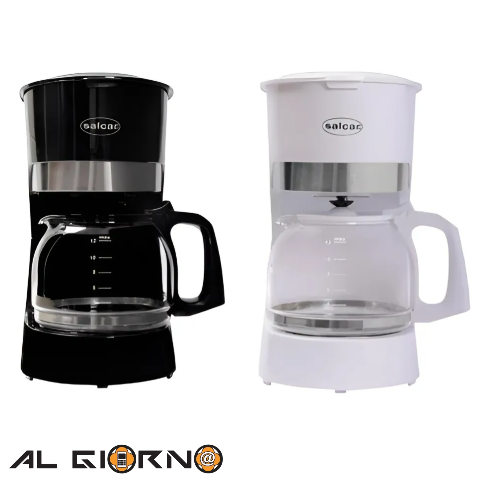 AG7823_IMG_0 Cafetera Clásica Salcar Eléctrica 900W 12 Tazas V/Vidrio - Imagen 1