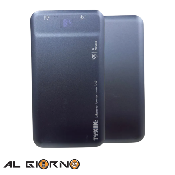 Power Bank Toxiik 10.000mah Txp-006 18w Carga Rápida + Funda