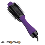 Cepillo Secador De Cabello Purpura Revlon One-step Volumizer