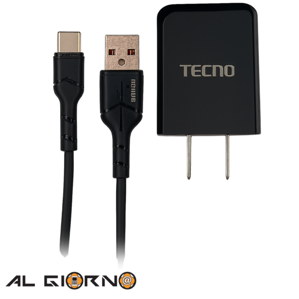 Tecno Cargador Carga Rápida USB A Tipo C Qualcomm 3