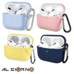 Estuche Silicon Case Para AirPods Pro Con Gancho