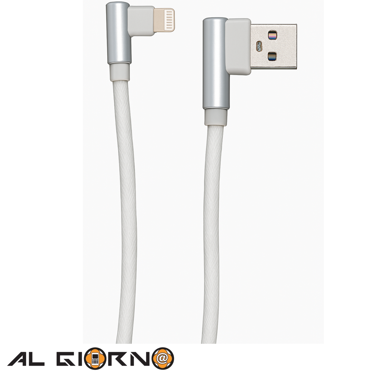 AG9235_IMG_0 Cable para iPhone 2M USB a Lightning Trenzado Premium - Imagen 1