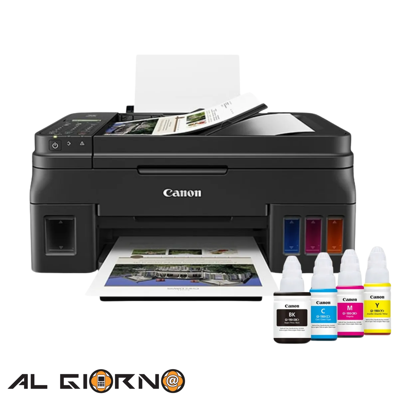 AG9309_IMG_0 Impresora Canon Pixma G4110 Multifuncional Tinta Continua - Imagen 1