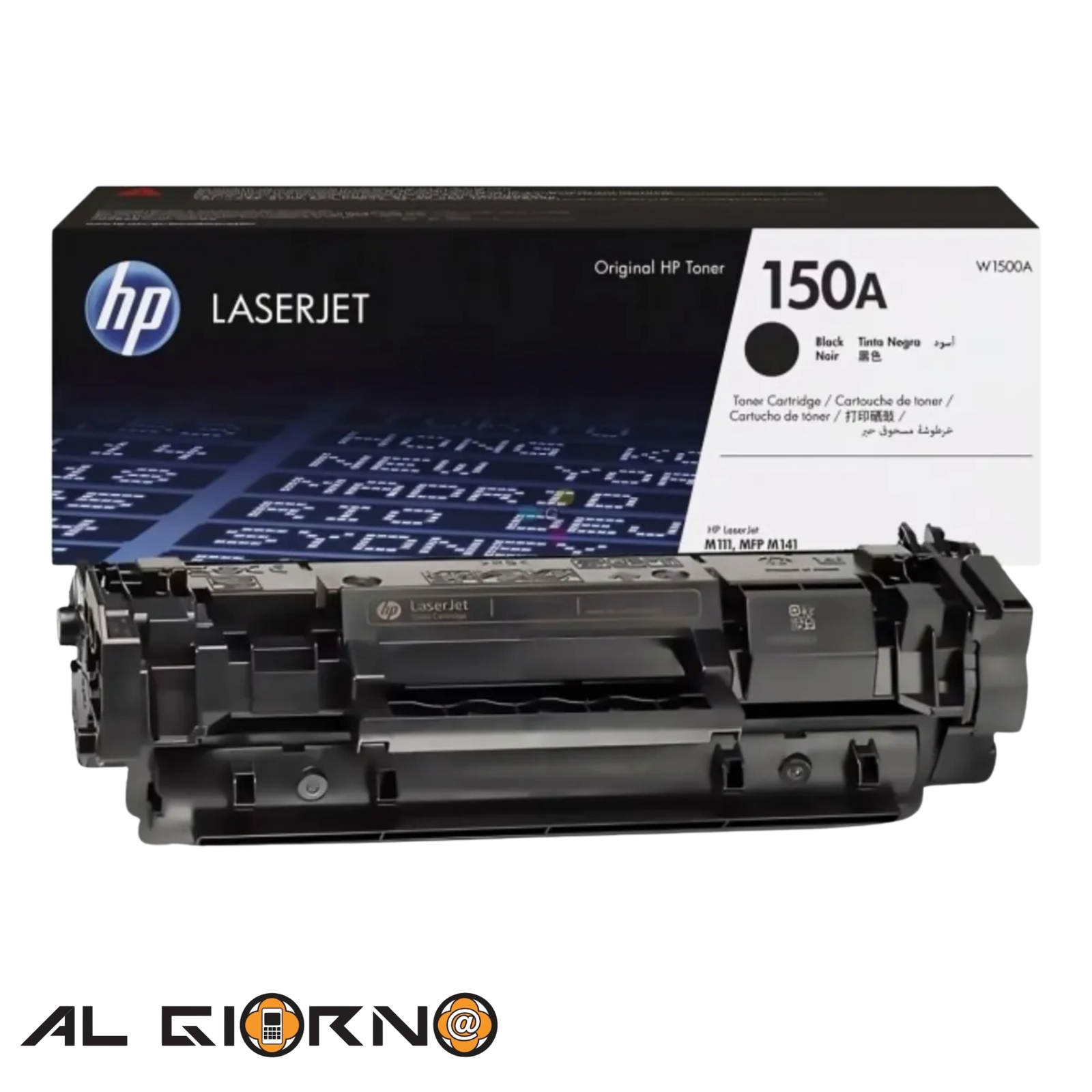 AG9335_IMG_0 Tóner HP Negro Original LaserJet 150A W1500A - Imagen 1
