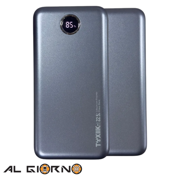 Power Bank Toxiik 10000 Mah Tok-10 Indicador Led Carga Turbo