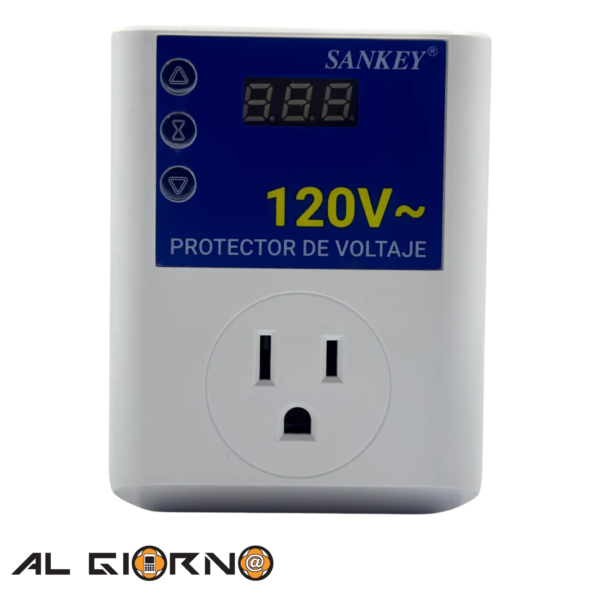 Protector De Voltaje Multiproposito Sankey Vp-120d12 120V