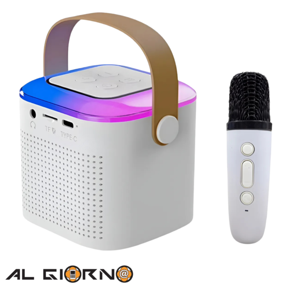 Corneta Inalámbrica Mini Y1 Luces Led + Micrófono