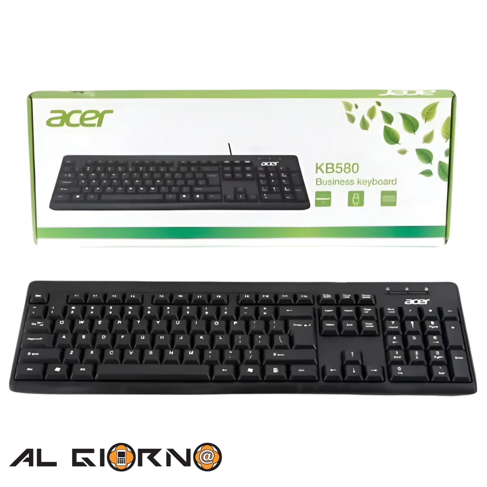 AG9704_IMG_0 Teclado Alambrico Usb Acer Kb580 - Imagen 1