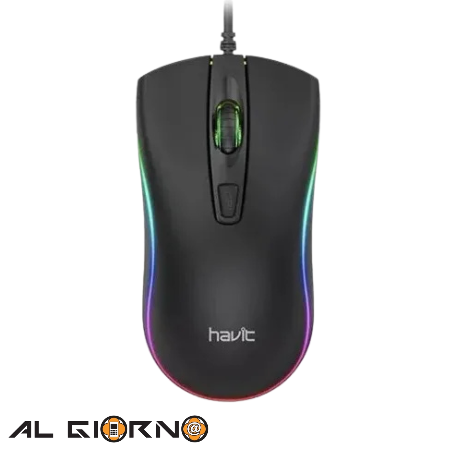 AG9714_IMG_0 Mouse Gaming Luces Rgb Alambrico Havit Ms72 - Imagen 1