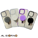 Forro Para iPhone 16 Pro Max Magsafe + Pop Socket Imantado