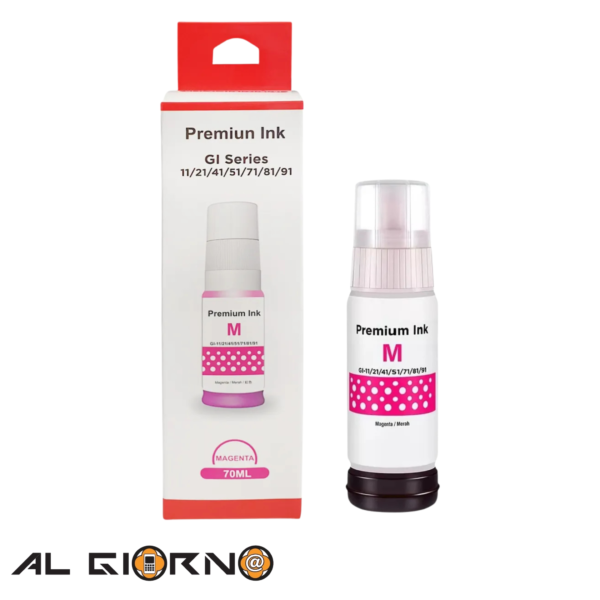 Botella Tinta Magenta Canon G3170 70ML