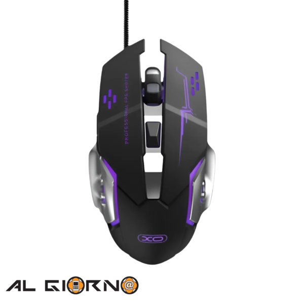 Mouse Gaming Alámbrico XO-M10 Luces RGB