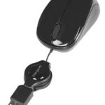 Mouse Mini Alámbrico Usb Retráctil Targus Amu75