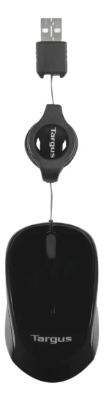 Mouse Mini Alámbrico Usb Retráctil Targus Amu75 - Imagen 2